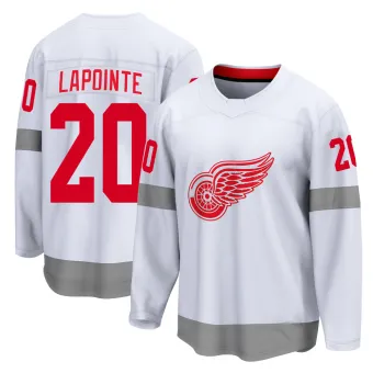 Men's Martin Lapointe Detroit Red Wings 2020/21 Special Edition Jersey - White Breakaway