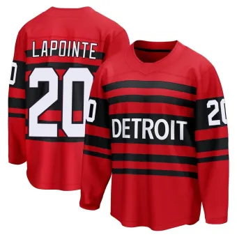 Men's Martin Lapointe Detroit Red Wings Special Edition 2.0 Jersey - Red Breakaway