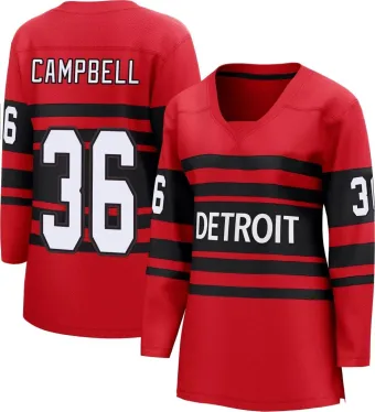 Women's Jack Campbell Detroit Red Wings Special Edition 2.0 Jersey - Red Breakaway